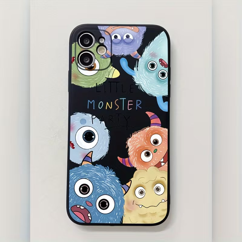 Monstera - Casing Ponsel Gaya Kartun Monster Lucu