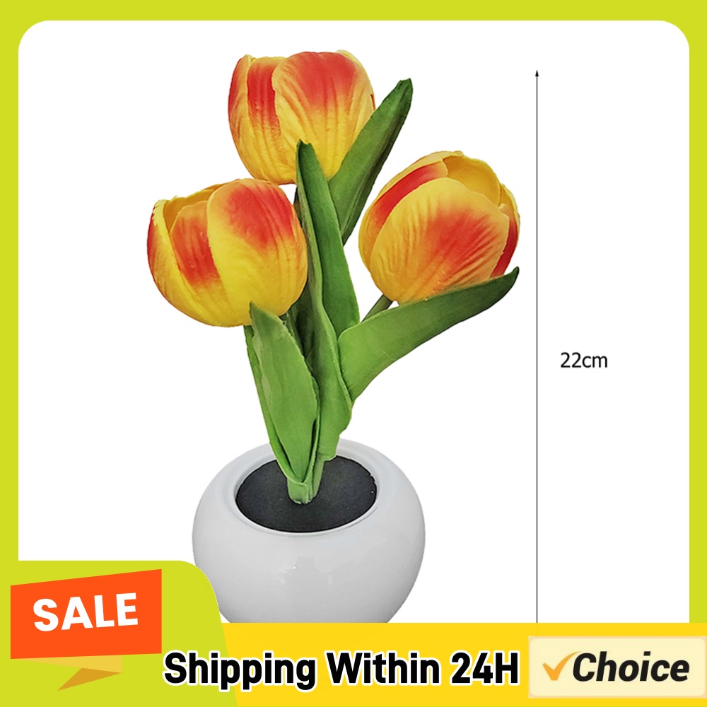 Plant Pot - Lampu Meja Tanaman Pot 9x22cm, Lampu