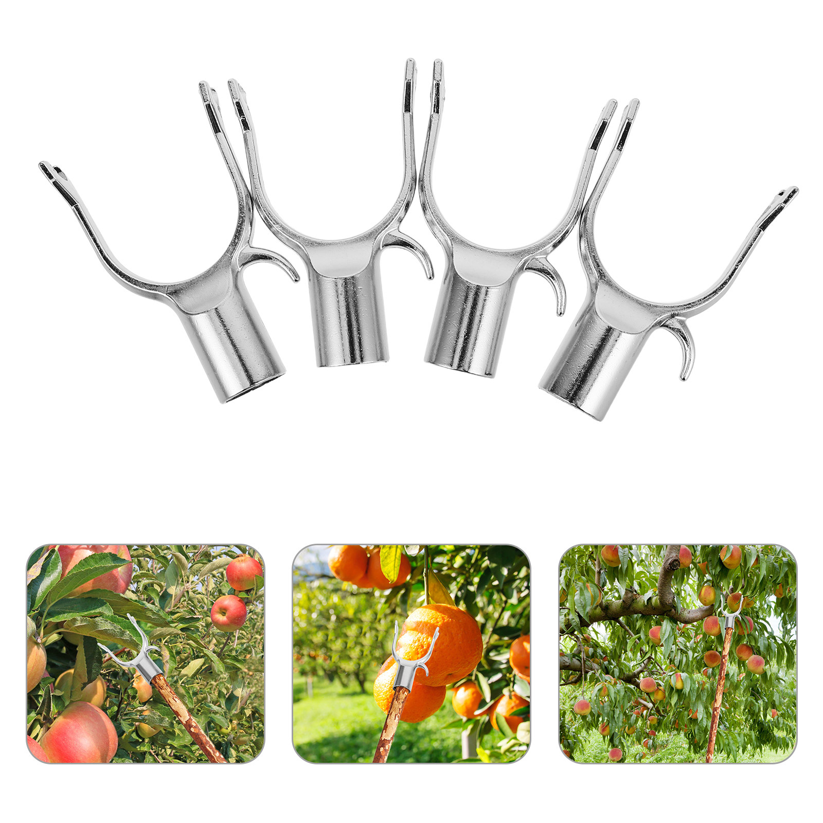 Plant Support Stake - Penyangga Tanaman untuk Kebun, Klip Plastik