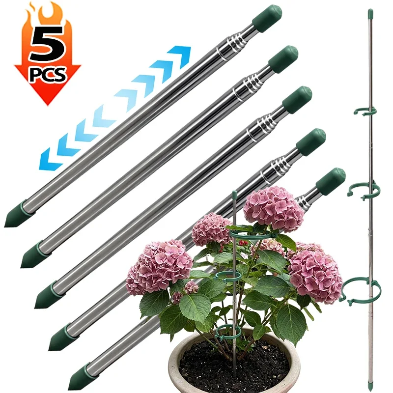 Plant Support Stake - 5/1 Buah Cincin Penyangga Tanaman Dapat