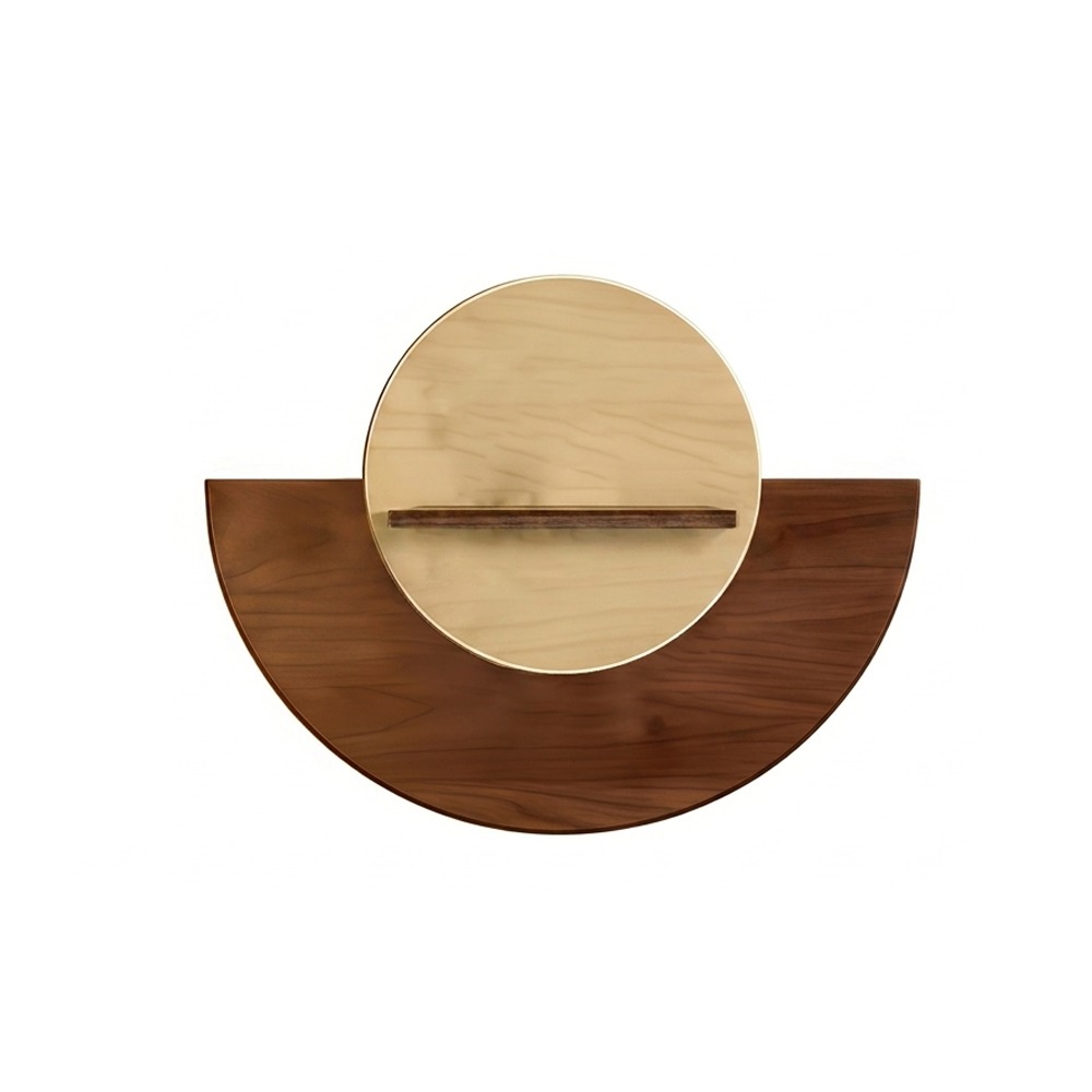 Plant Support Stake - Rak Bunga Oval Kayu untuk Dinding,