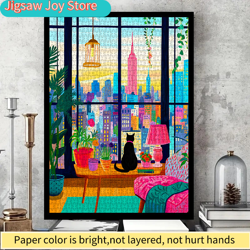 Puzzle Kertas DIY, Pemandangan - The Plant Parent ulasan dan harga