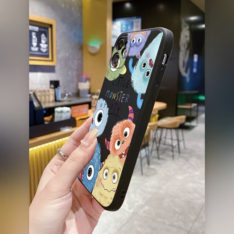 Casing Ponsel Gaya Kartun Mons - Monstera ulasan dan harga