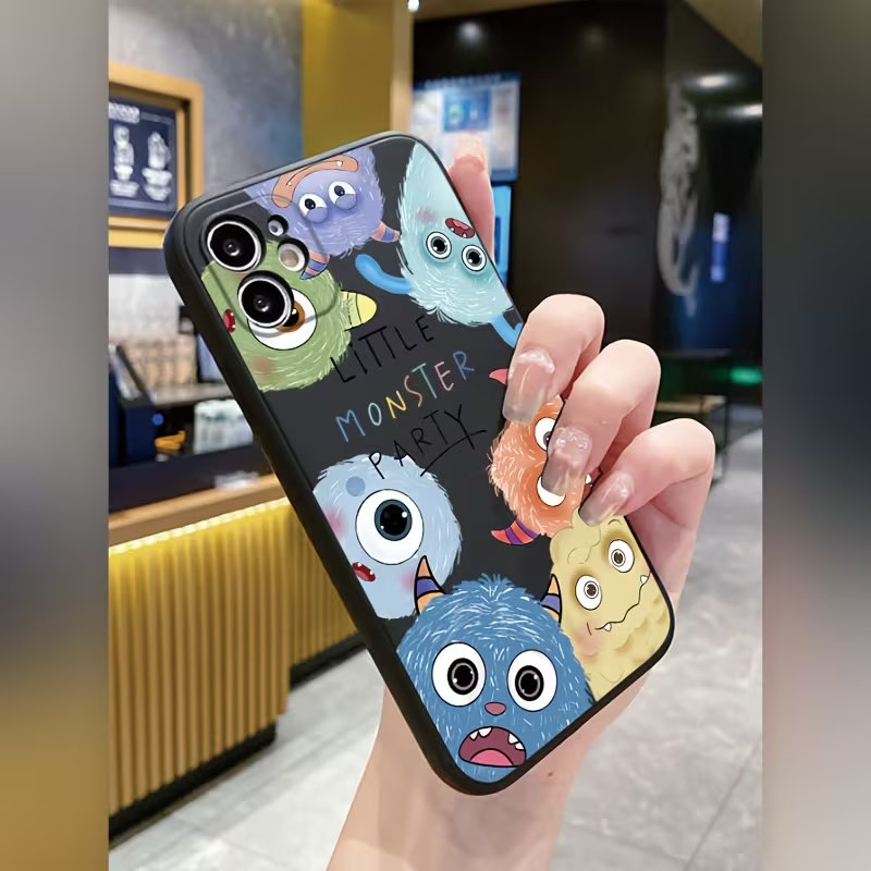 Casing Ponsel Gaya Kartun Mons - Monstera ulasan dan harga