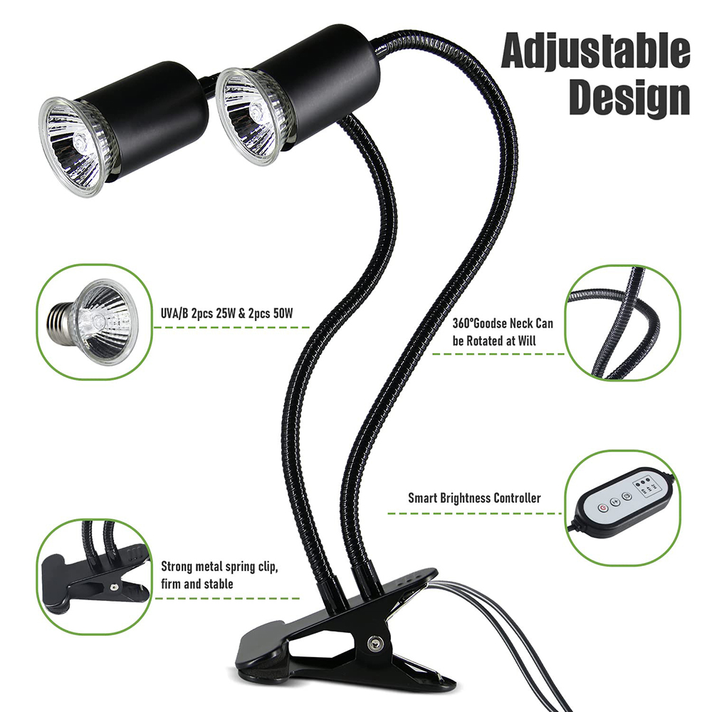 Lampu panas reptil berputar ke - Snake Plant ulasan dan harga