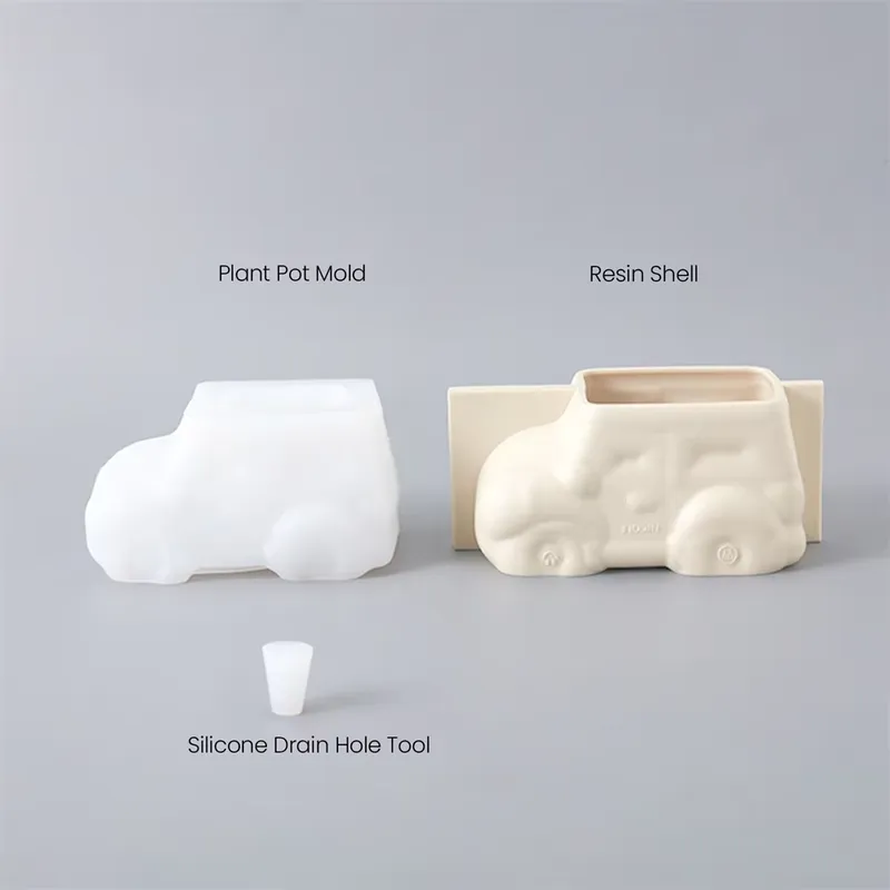 Cetakan Silikon Beton Mobil Vi - Plant Pot ulasan dan harga