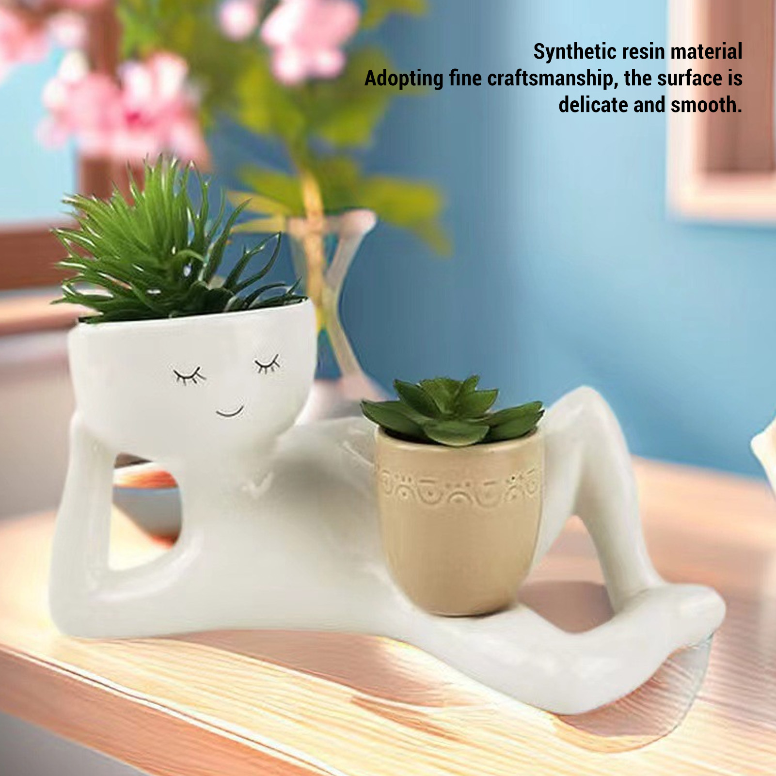 Pot Sukulen Kreatif dari Resin - Succulent Set ulasan dan harga
