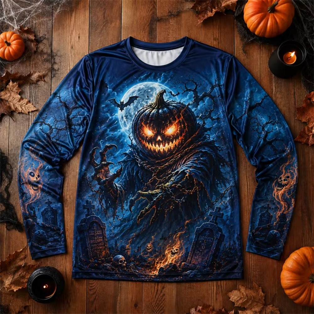 Kaos Lengan Panjang Pria denga - Monstera ulasan dan harga