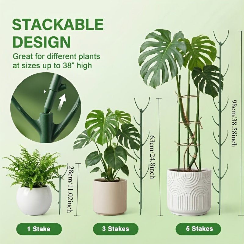 Penyangga Tanaman Monstera 5 R - Plant Support Stake ulasan dan harga