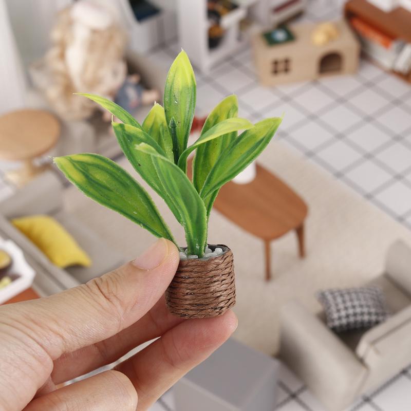 1 Buah Tanaman Pot Mini Buatan - Plant Pot ulasan dan harga