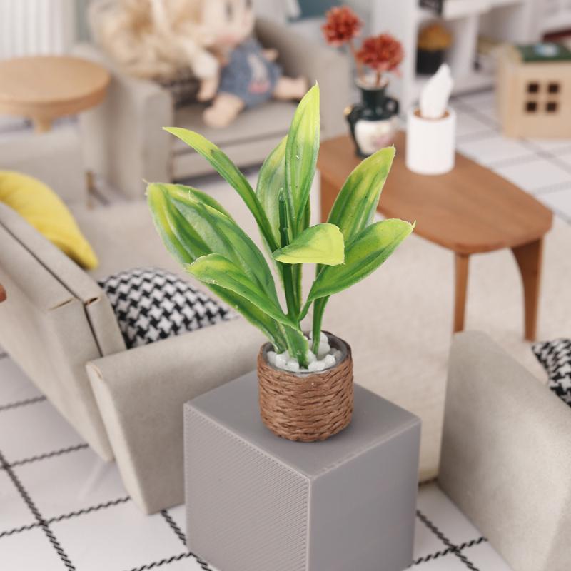 1 Buah Tanaman Pot Mini Buatan - Plant Pot ulasan dan harga