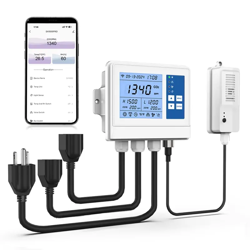 Pengontrol Iklim Cerdas Wifi P - Indoor Plants ulasan dan harga