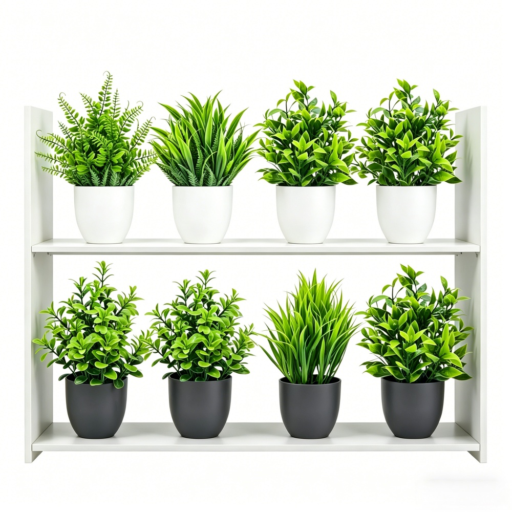 4 Buah/Set Tanaman Buatan Mini - Succulent Set ulasan dan harga