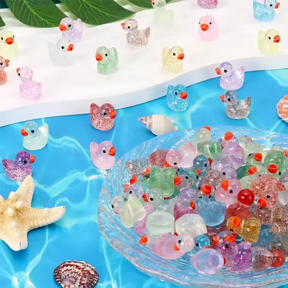 ~ Miniatur bebek resin dengan  - Pothos ulasan dan harga