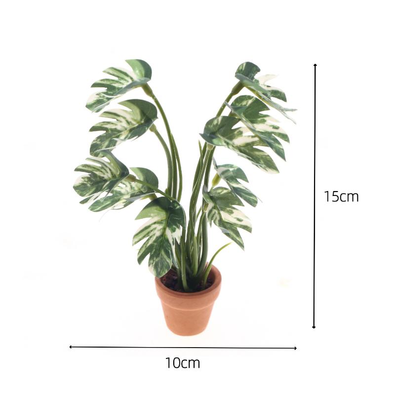 Baru.1PC 1/12 Rumah Boneka Sim - Plant Pot ulasan dan harga