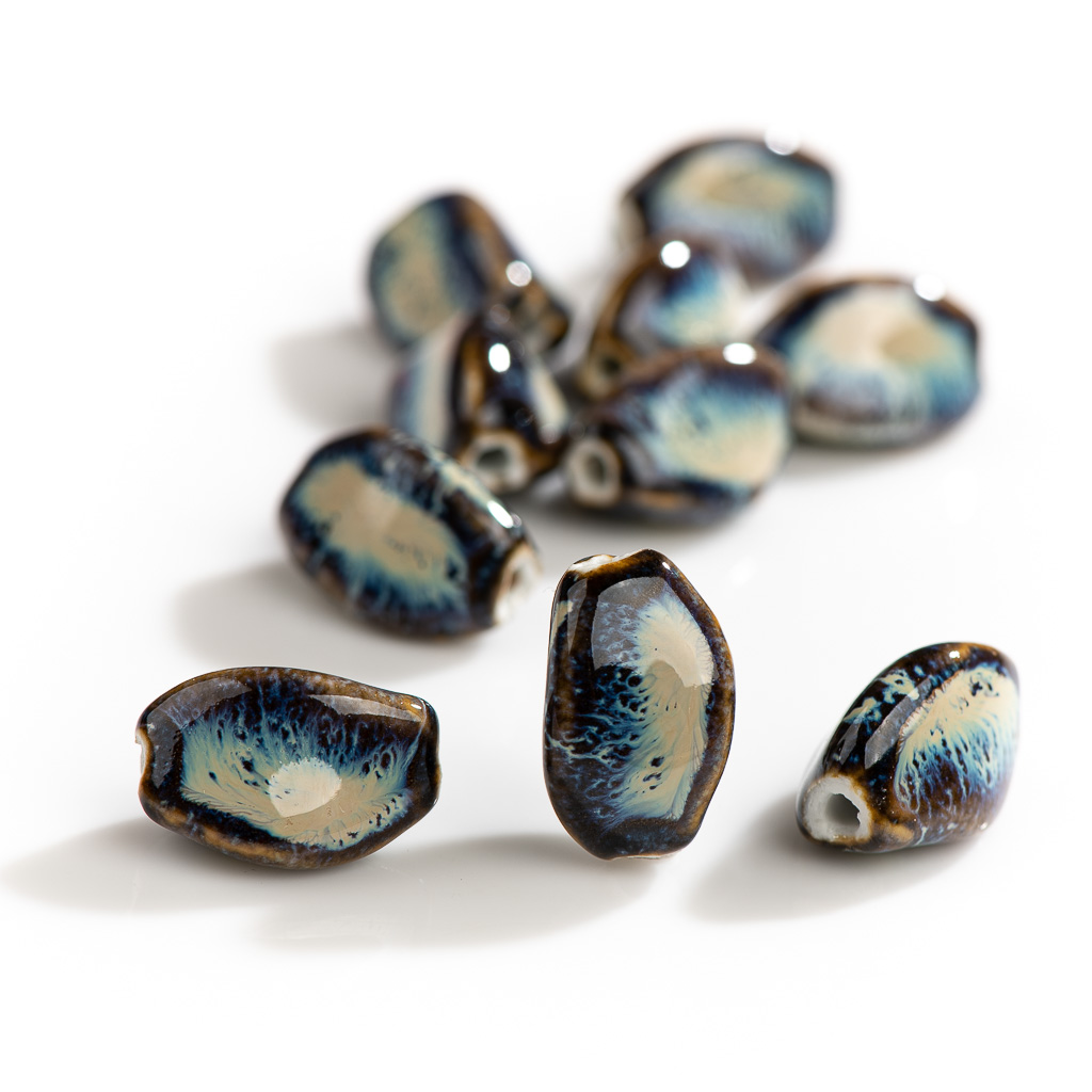 20 #10 Buah Manik-manik Kerami - Snake Plant Ceramic ulasan dan harga