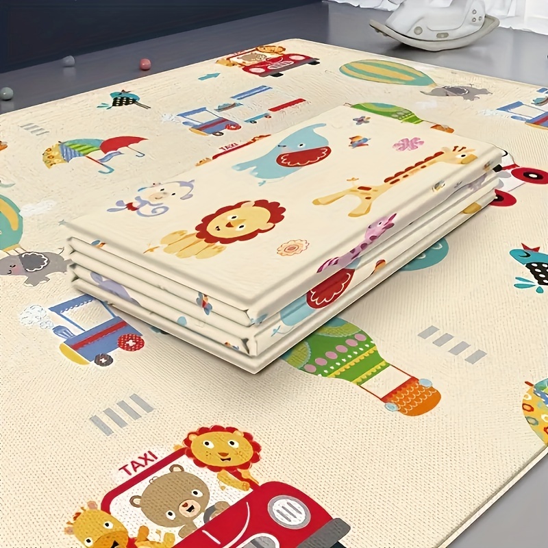 Matras Bermain Bayi Dua Sisi D - Repotting Mat ulasan dan harga