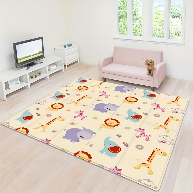 Matras Bermain Bayi Dua Sisi D - Repotting Mat ulasan dan harga